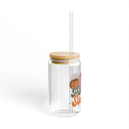 Pumpkin Season Sipper Glass, 16oz