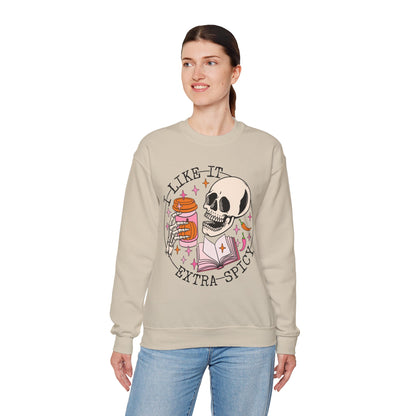 I Like It Extra Spicy Unisex Heavy Blend™ Crewneck Sweatshirt