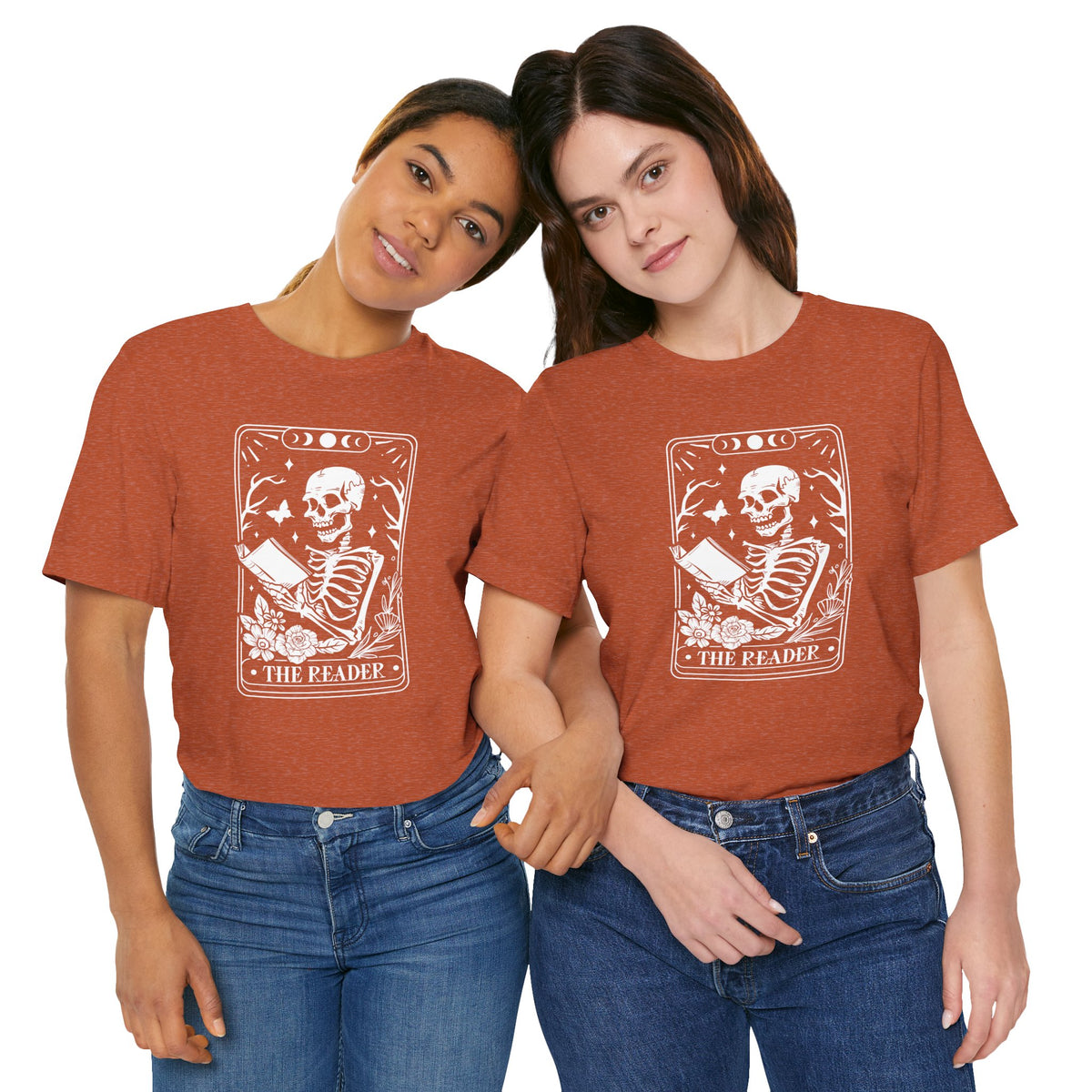 The Reader Tarot Unisex Jersey Short Sleeve Tee