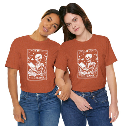 The Reader Tarot Unisex Jersey Short Sleeve Tee