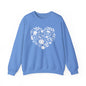 Fall Heart Unisex Heavy Blend™ Crewneck Sweatshirt