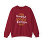 Thankful Grateful Blessed Unisex Heavy Blend™ Crewneck Sweatshirt