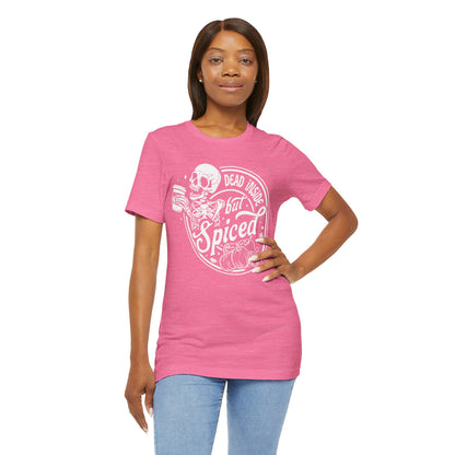 Dead Inside but Spiced Unisex Jersey Short Sleeve Tee