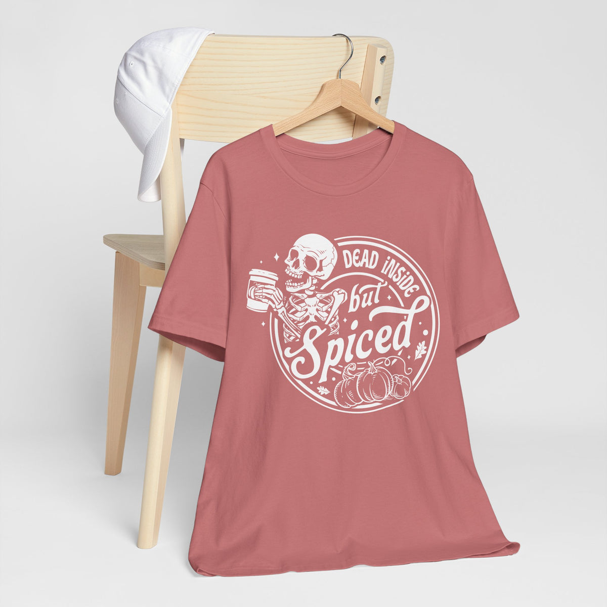 Dead Inside but Spiced Unisex Jersey Short Sleeve Tee
