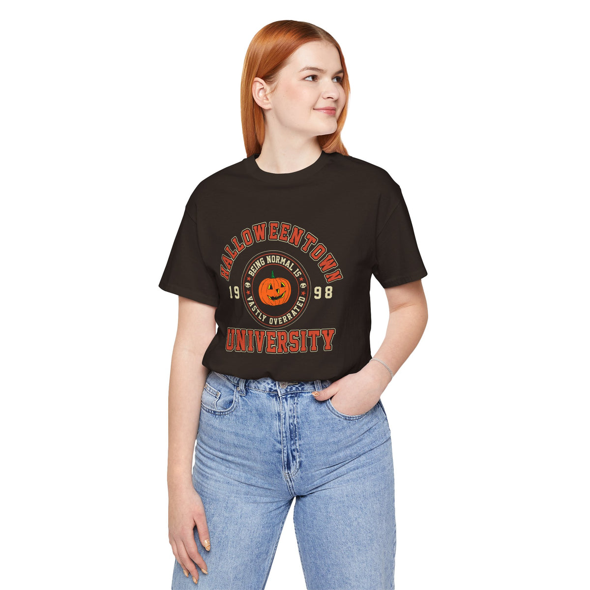 Halloween Town University Unisex Jersey Short Sleeve Tee