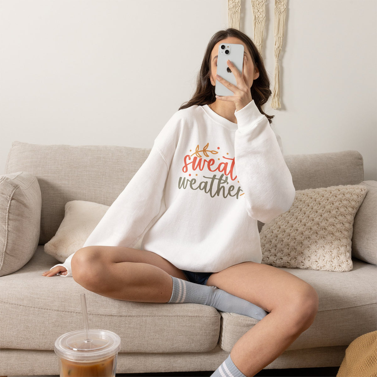 Sweater Weather Unisex Heavy Blend™ Crewneck Sweatshirt