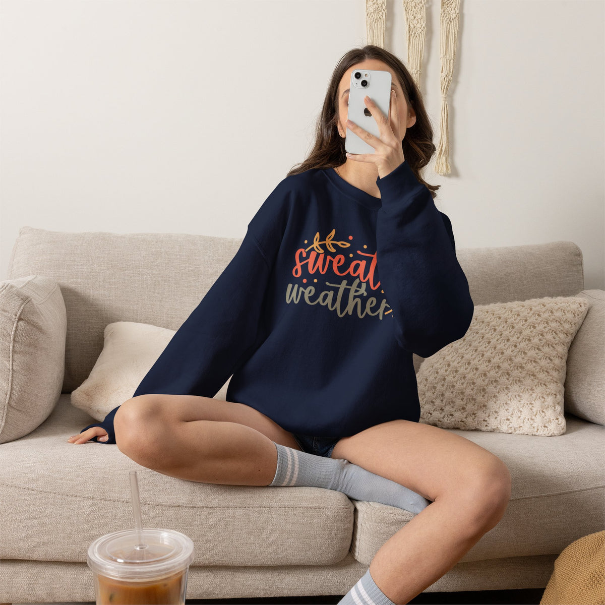 Sweater Weather Unisex Heavy Blend™ Crewneck Sweatshirt