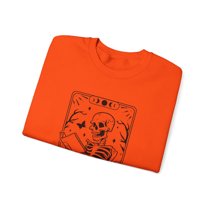 The Reader Tarot Unisex Heavy Blend™ Crewneck Sweatshirt
