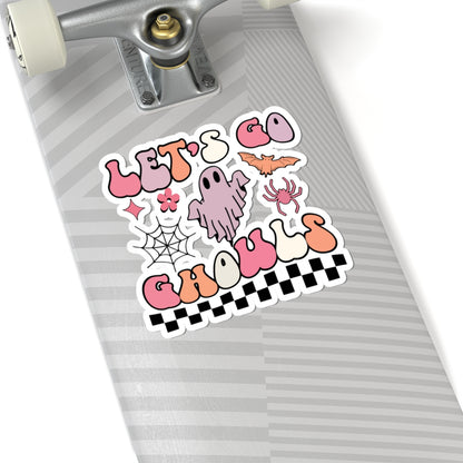 Let's Go Ghouls Kiss-Cut Stickers