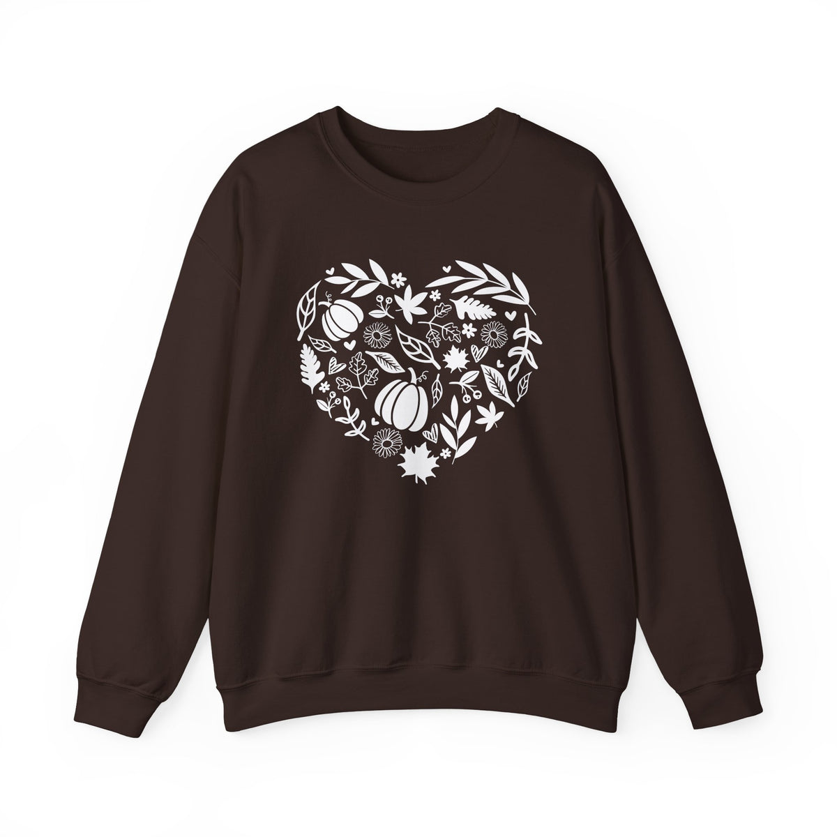 Fall Heart Unisex Heavy Blend™ Crewneck Sweatshirt