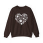 Fall Heart Unisex Heavy Blend™ Crewneck Sweatshirt