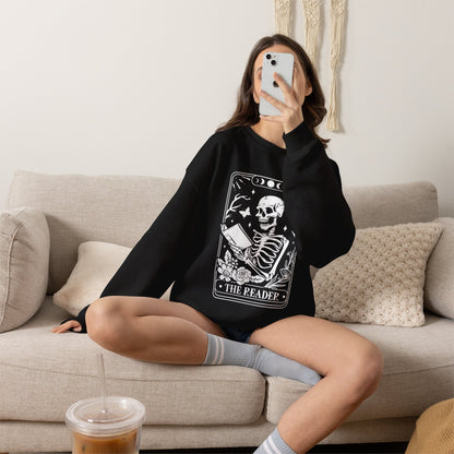 The Reader Tarot Unisex Heavy Blend™ Crewneck Sweatshirt