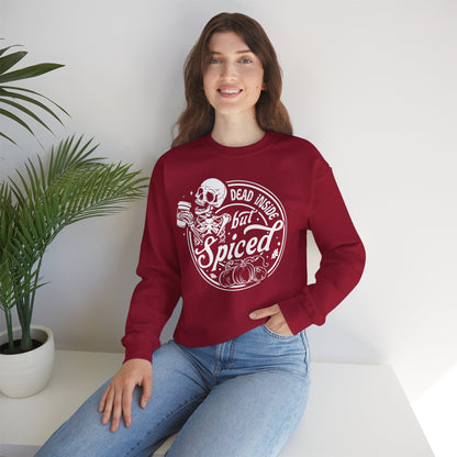 Dead Inside but Spiced Unisex Heavy Blend™ Crewneck Sweatshirt