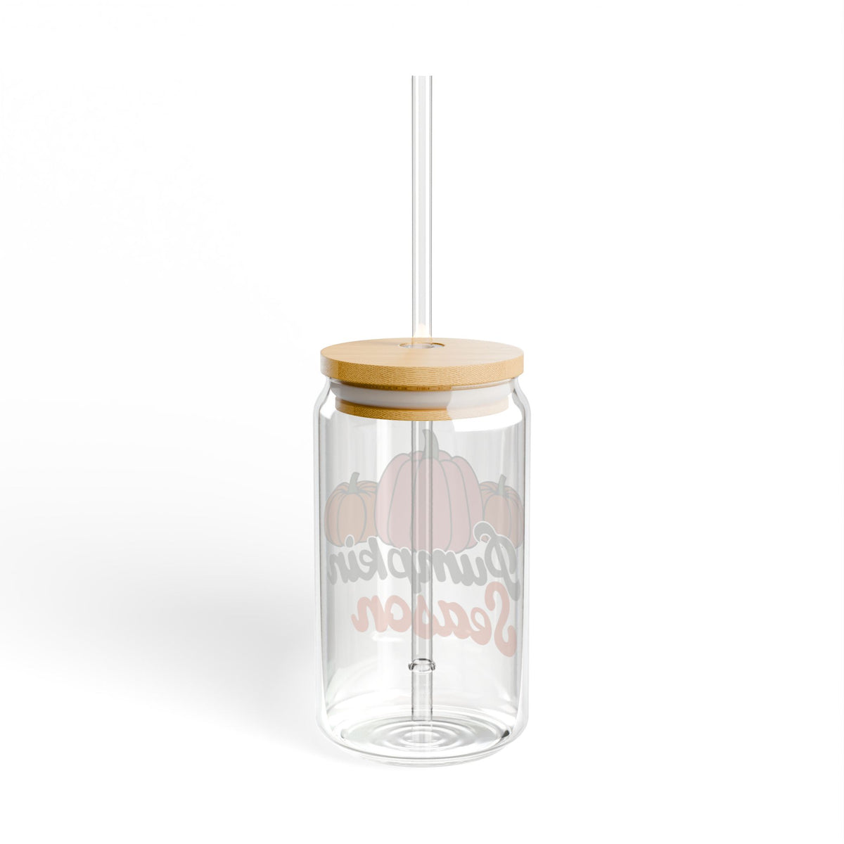 Pumpkin Season Sipper Glass, 16oz