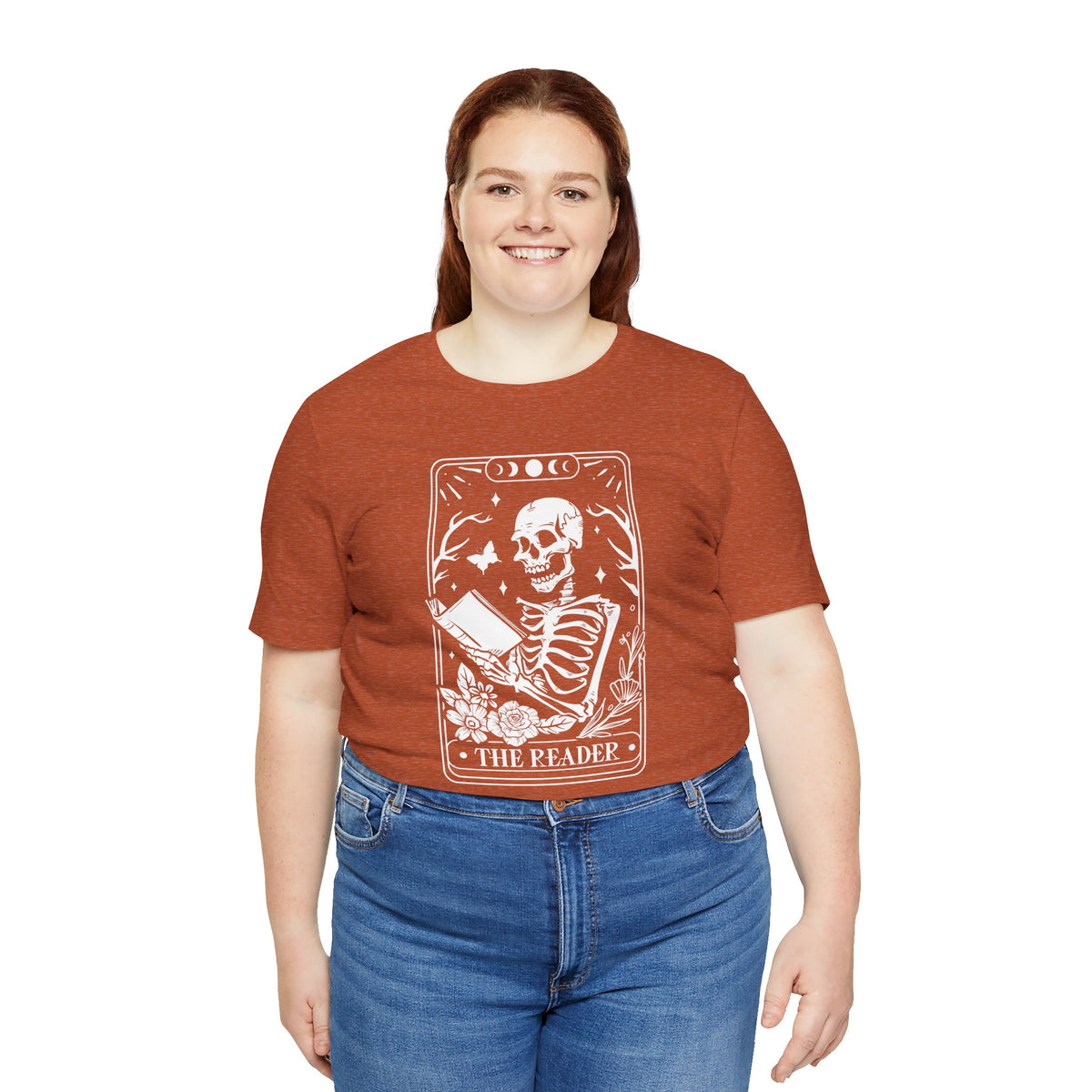 The Reader Tarot Unisex Jersey Short Sleeve Tee