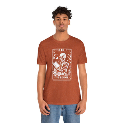 The Reader Tarot Unisex Jersey Short Sleeve Tee