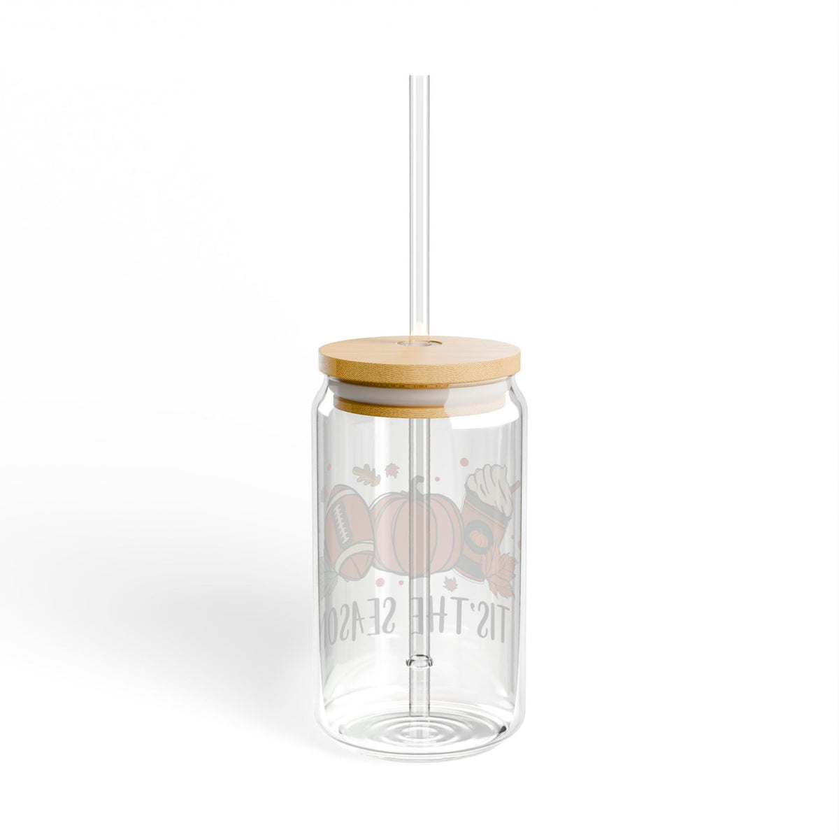 Tis The Season Sipper Glass, 16oz