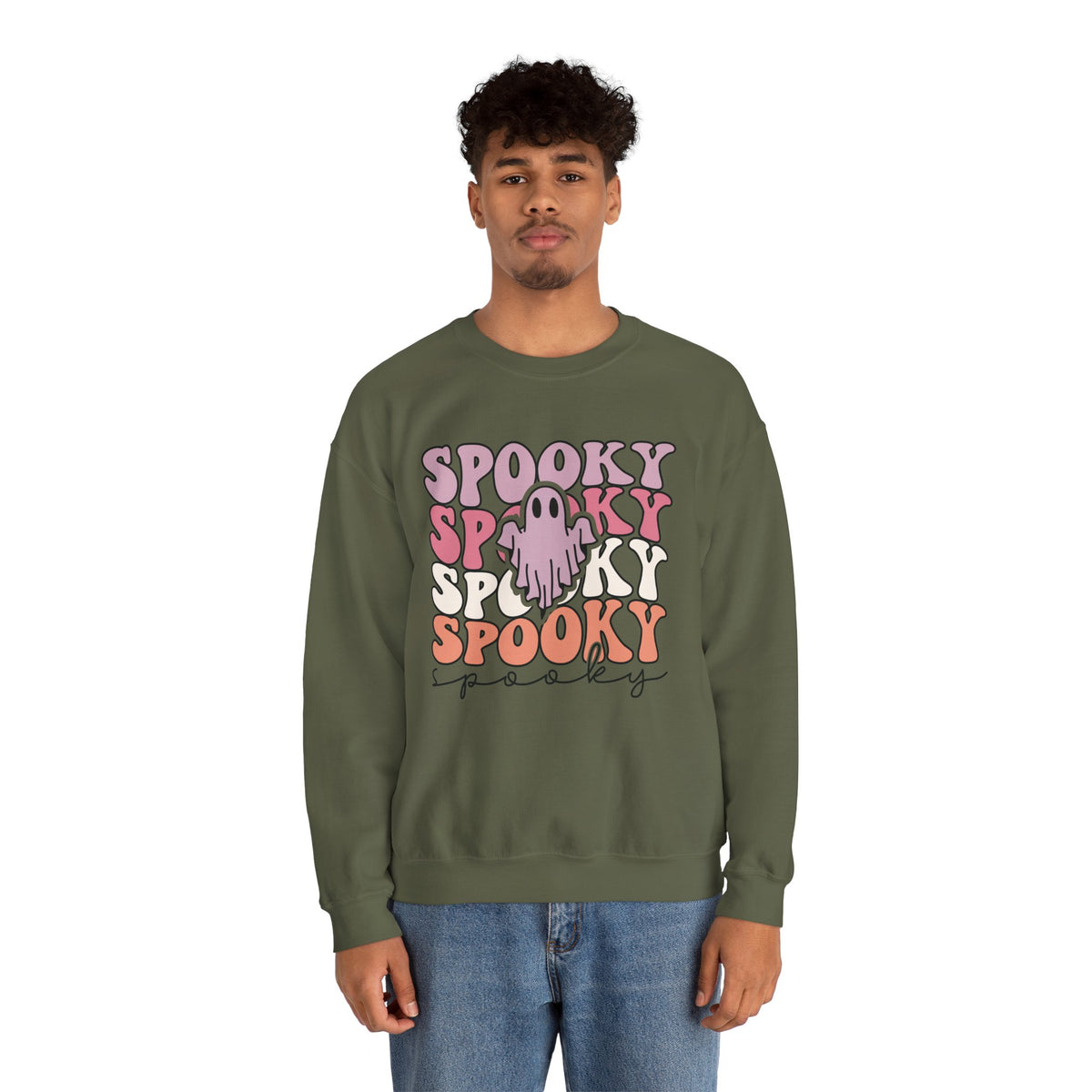 Spooky Spooky Unisex Heavy Blend™ Crewneck Sweatshirt