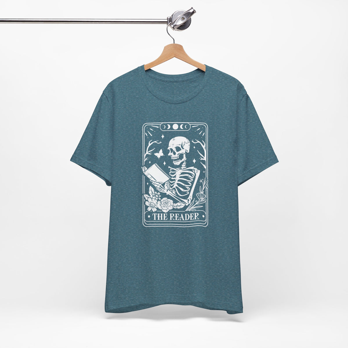 The Reader Tarot Unisex Jersey Short Sleeve Tee