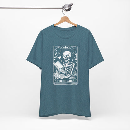 The Reader Tarot Unisex Jersey Short Sleeve Tee