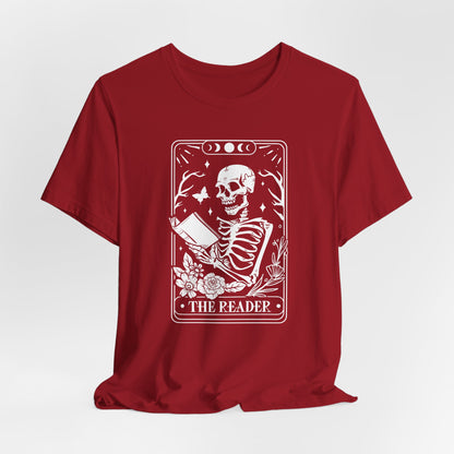 The Reader Tarot Unisex Jersey Short Sleeve Tee