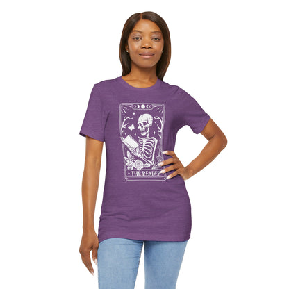 The Reader Tarot Unisex Jersey Short Sleeve Tee