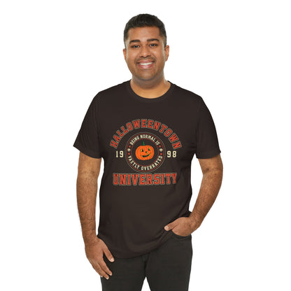 Halloween Town University Unisex Jersey Short Sleeve Tee