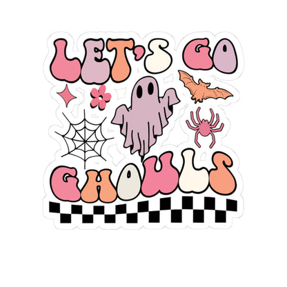Let's Go Ghouls Kiss-Cut Stickers