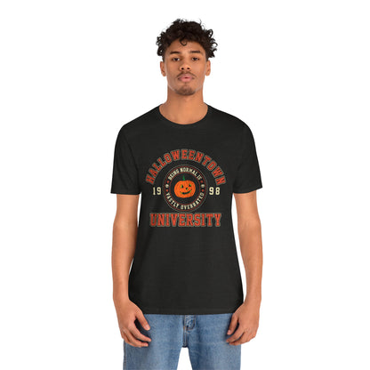 Halloween Town University Unisex Jersey Short Sleeve Tee