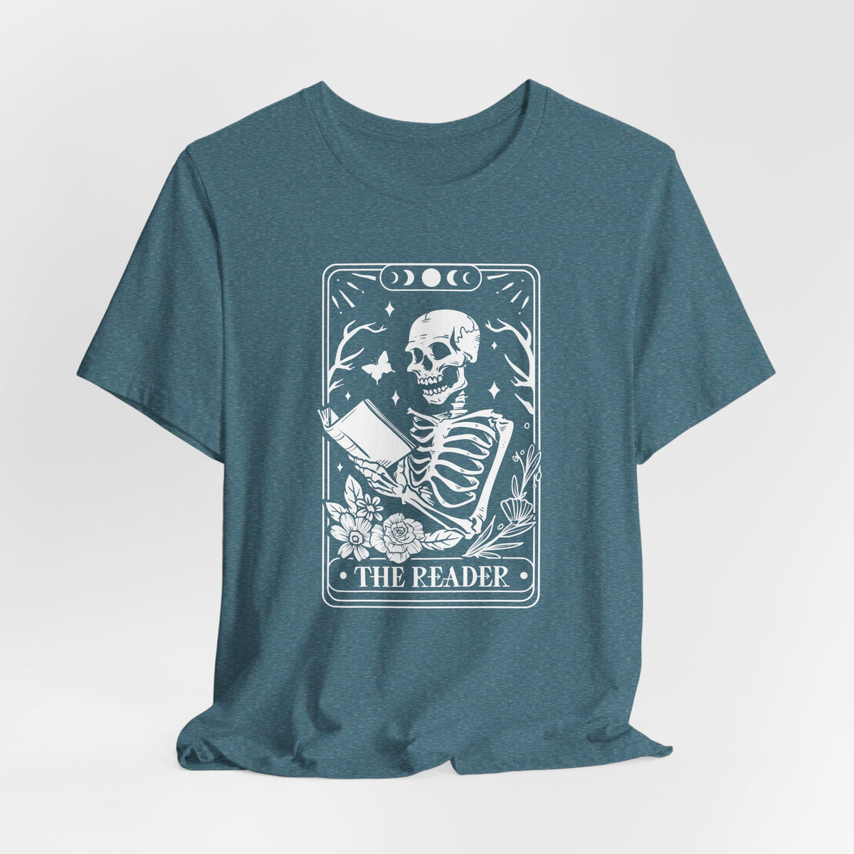 The Reader Tarot Unisex Jersey Short Sleeve Tee