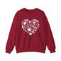 Fall Heart Unisex Heavy Blend™ Crewneck Sweatshirt