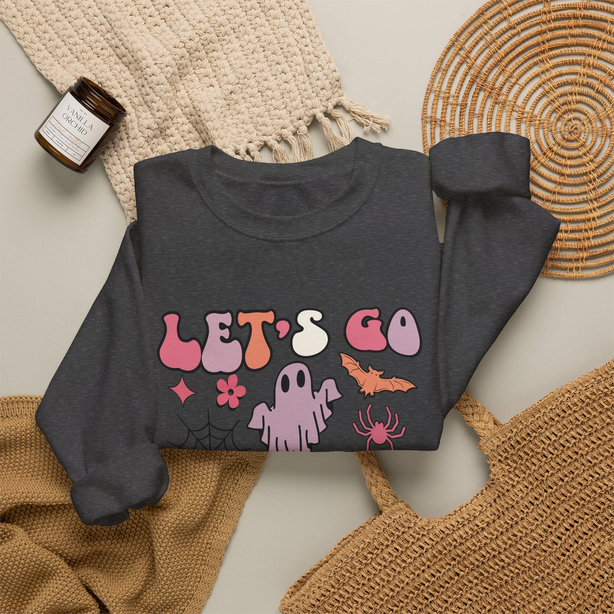 Let's Go Ghouls Unisex Heavy Blend™ Crewneck Sweatshirt