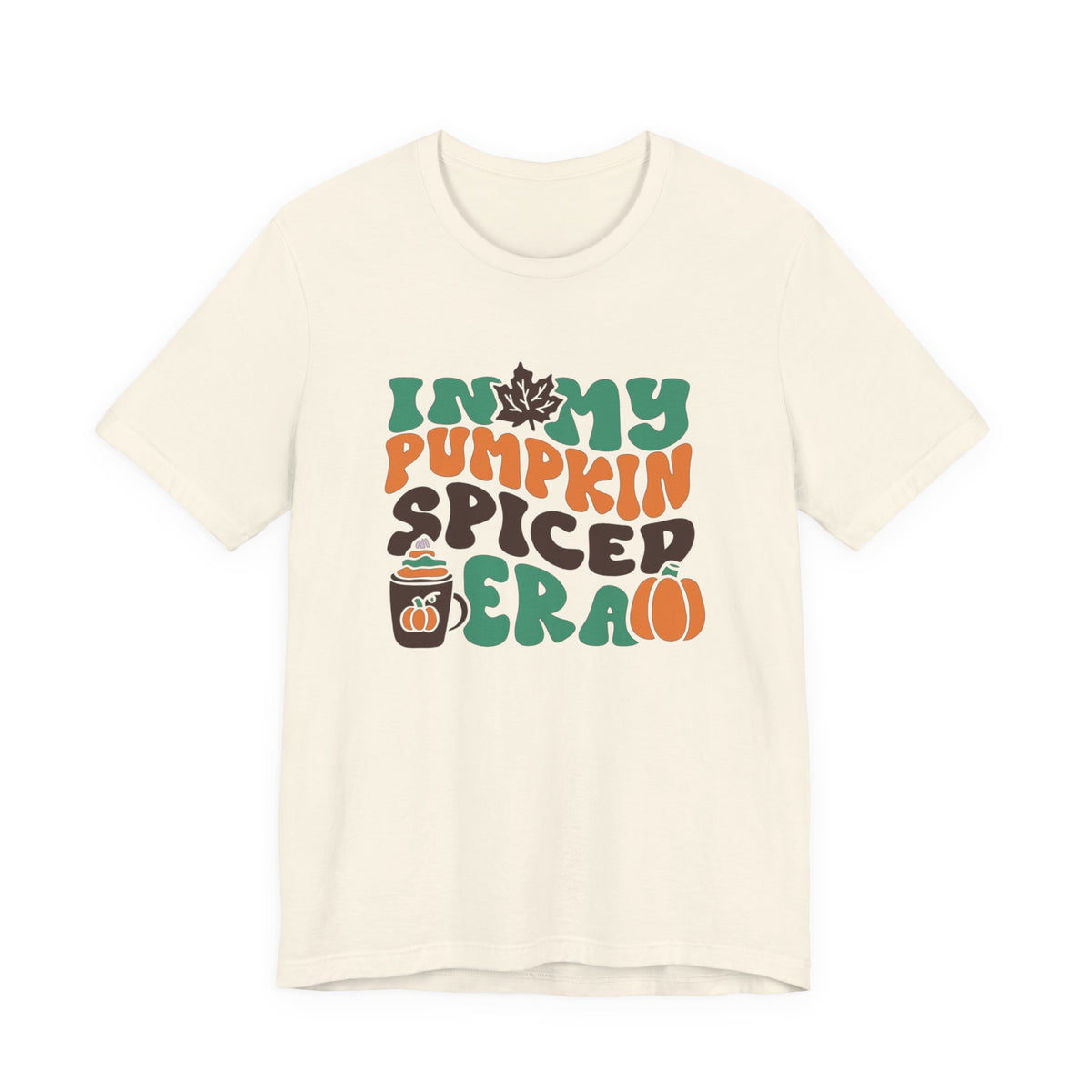 In My Pumpkin Spiced Era Unisex Jersey Short Sleeve Tee