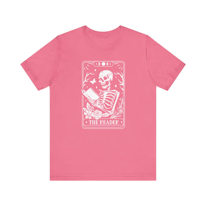 The Reader Tarot Unisex Jersey Short Sleeve Tee