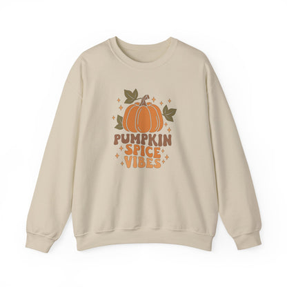 Pumpkin Spice Vibes Unisex Heavy Blend™ Crewneck Sweatshirt