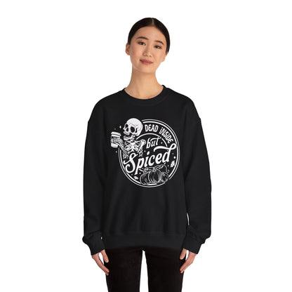 Dead Inside but Spiced Unisex Heavy Blend™ Crewneck Sweatshirt