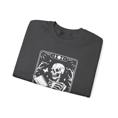 The Reader Tarot Unisex Heavy Blend™ Crewneck Sweatshirt
