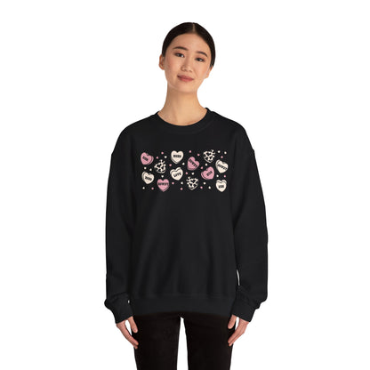 Cowboy Candy Hearts Unisex Heavy Blend™ Crewneck Sweatshirt