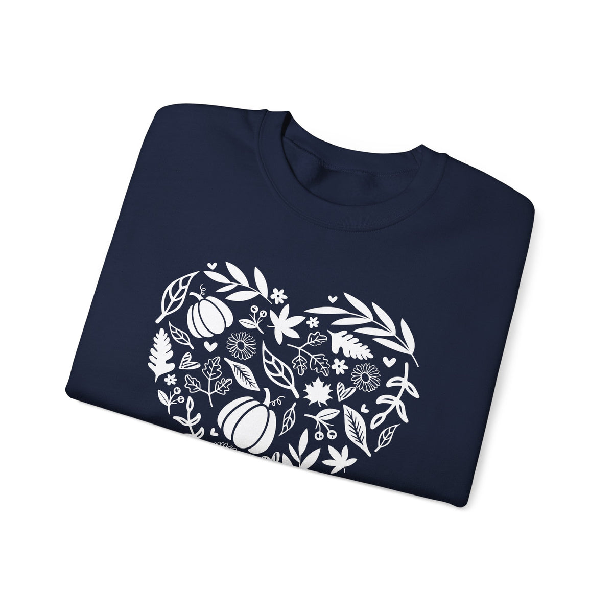 Fall Heart Unisex Heavy Blend™ Crewneck Sweatshirt