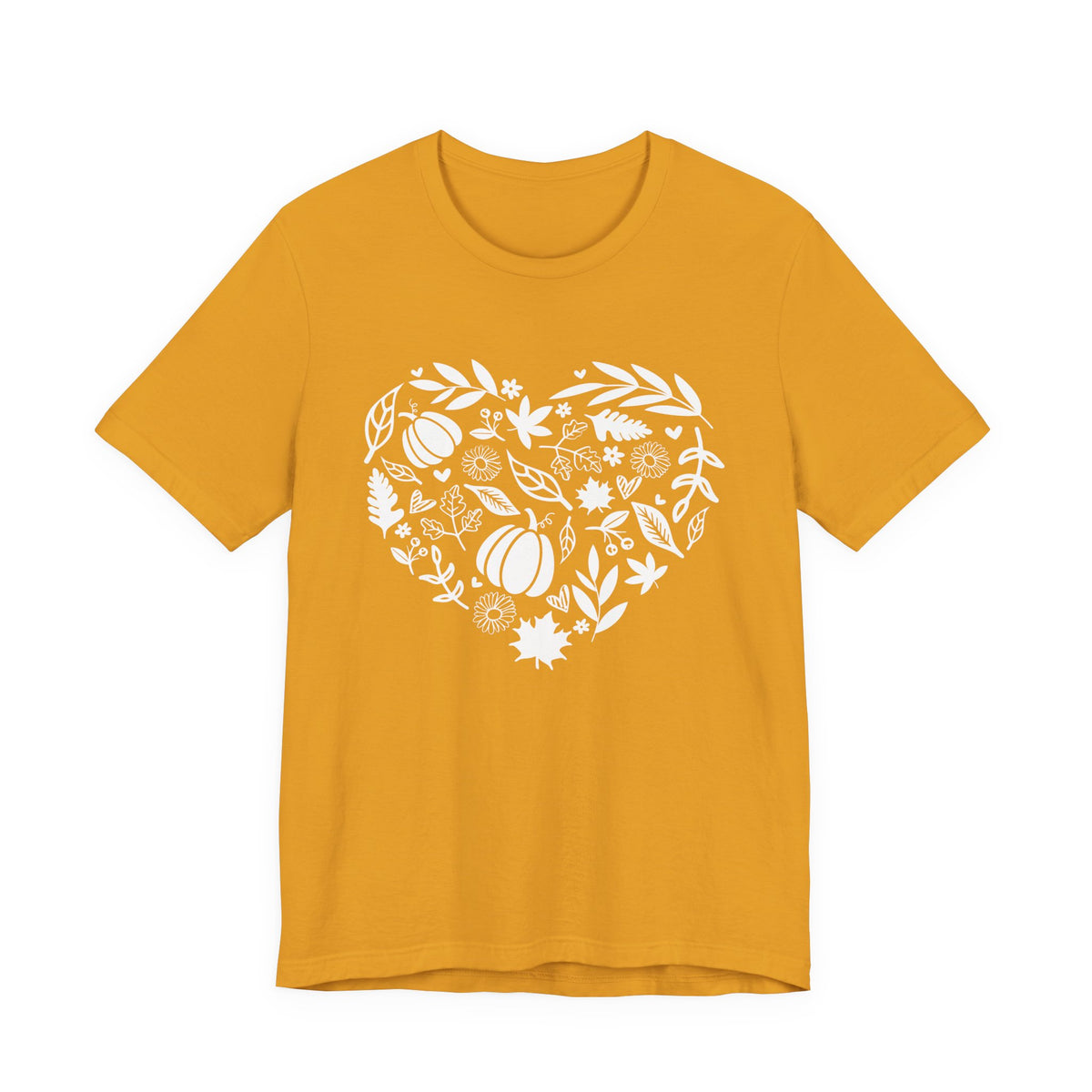 Fall Heart Unisex Jersey Short Sleeve Tee