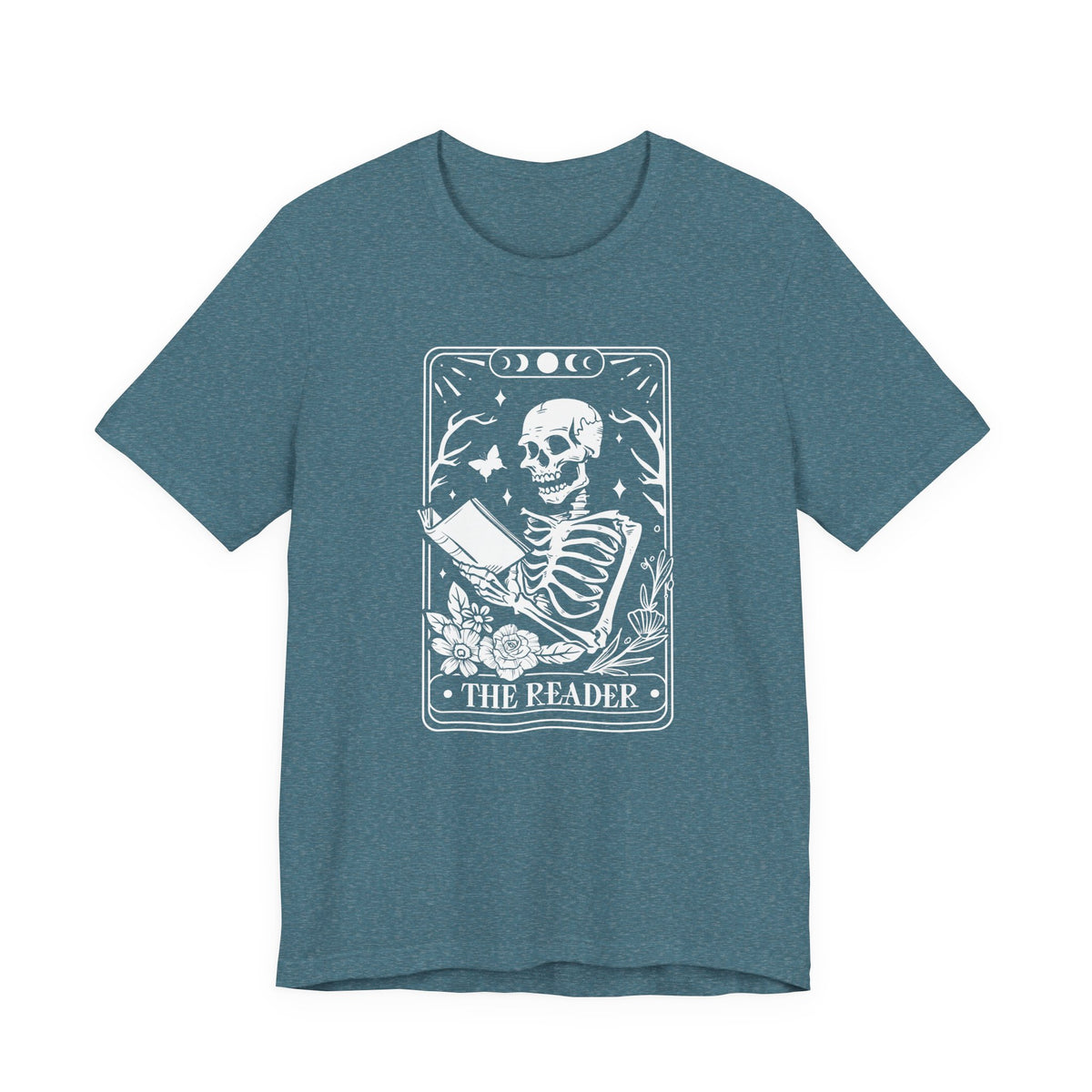 The Reader Tarot Unisex Jersey Short Sleeve Tee