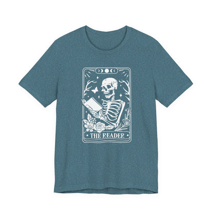 The Reader Tarot Unisex Jersey Short Sleeve Tee