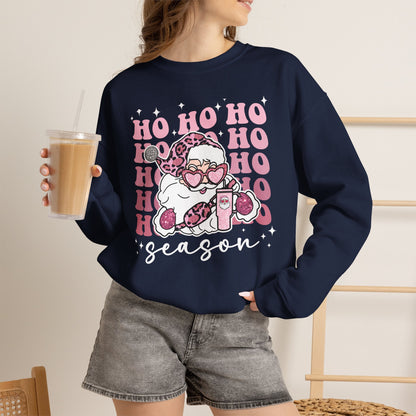 Ho Ho Ho Season Unisex Heavy Blend™ Crewneck Sweatshirt