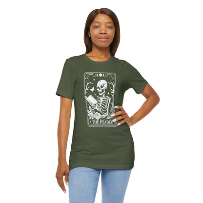 The Reader Tarot Unisex Jersey Short Sleeve Tee