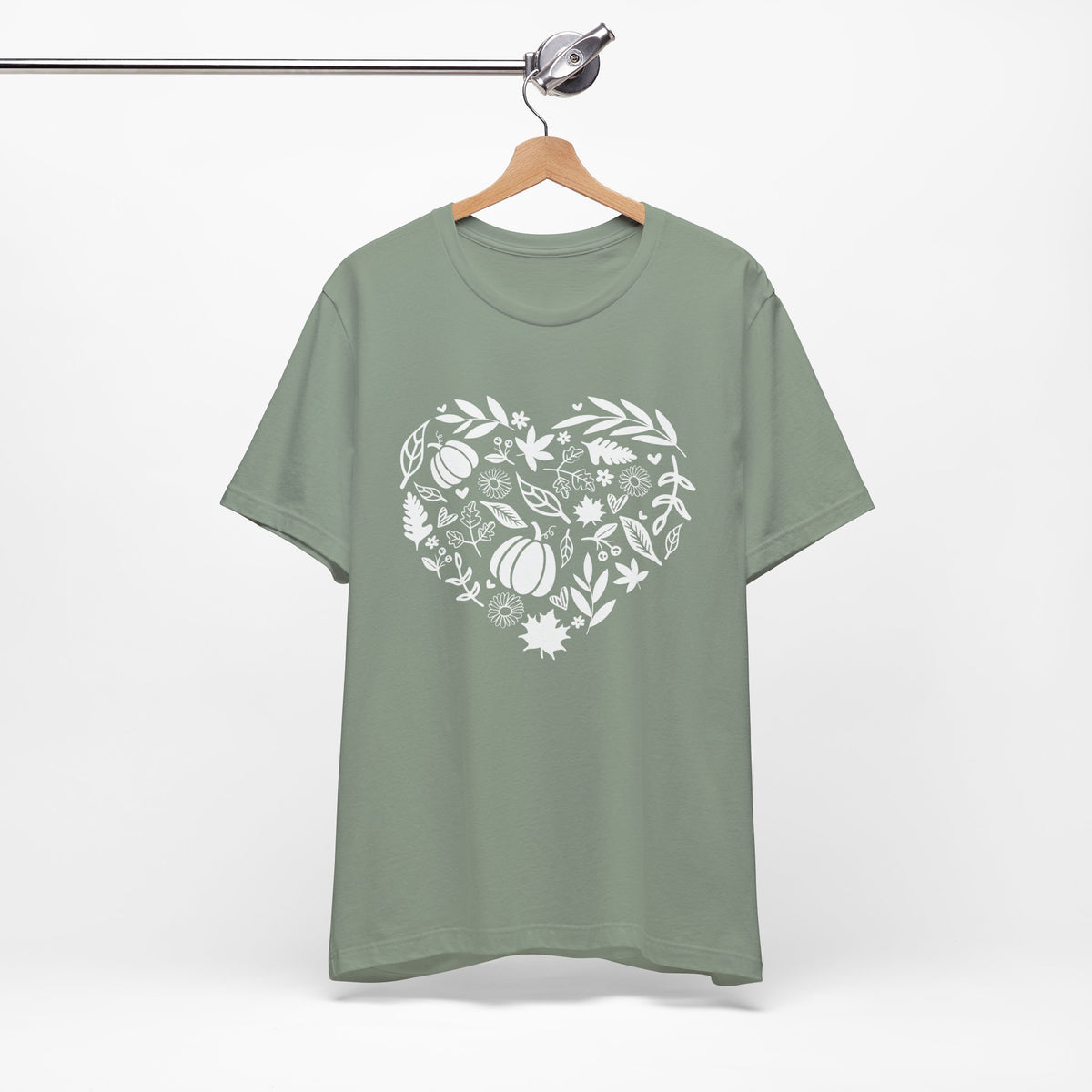 Fall Heart Unisex Jersey Short Sleeve Tee