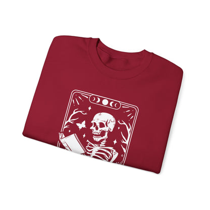 The Reader Tarot Unisex Heavy Blend™ Crewneck Sweatshirt