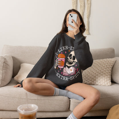 I Like It Extra Spicy Unisex Heavy Blend™ Crewneck Sweatshirt