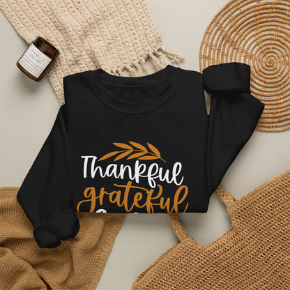 Thankful Grateful Blessed Unisex Heavy Blend™ Crewneck Sweatshirt
