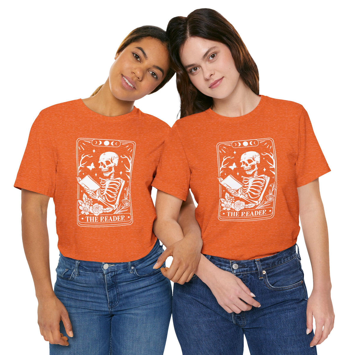 The Reader Tarot Unisex Jersey Short Sleeve Tee