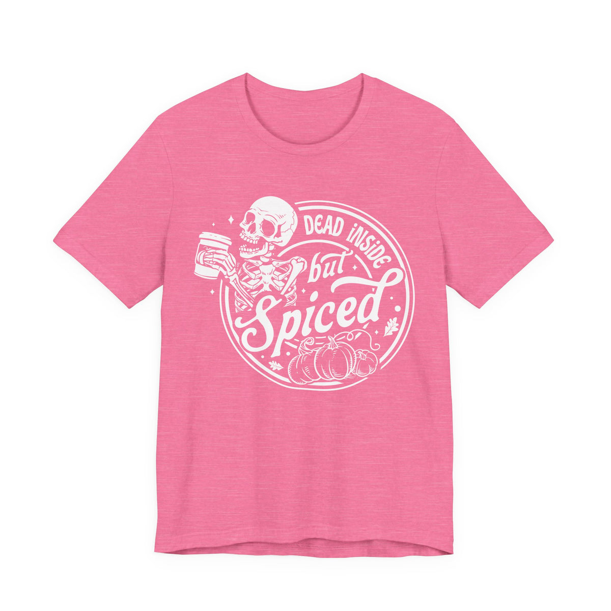 Dead Inside but Spiced Unisex Jersey Short Sleeve Tee